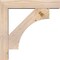 Ekena Millwork Westlake Block Smooth Bracket w/ Offset Brace, Douglas Fir, 5 1/2"W x 26"D x 26"H BKT0604X26X26WTL05SDF - alternate 3